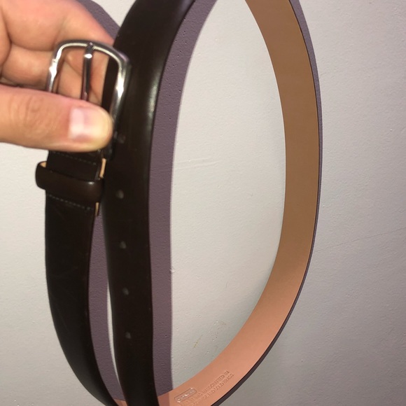 COACH BELT: Authentic -Brown - Never Used 34” 85cm - Picture 2 of 6